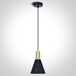[263122BBS] COLGANTE CONICO 1xE27 MAX.10W IP20 ONE LIGHT.