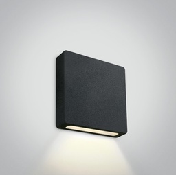 EMB. PARED CUAD. LED 2W 3000K IP65 DIM. ONE LIGHT.