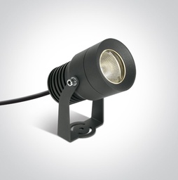 [27046ANW] PROYECTOR LED 240V 10W 3000K IP65 ANTRACITA C/JAB ONE.