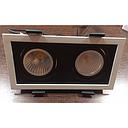 [38LDGA816] DOWNLIGHT REC. 1xGU10/LLR04 IP20 GIMBAL RIO.