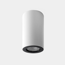 [971500731405] APLIQUE MOD. PIPE 1xGU10 BLANCO/NEGRO