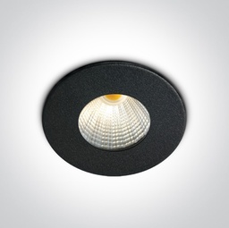 DOWNLIGHT CIRC. LED 3W 3000K IP20 ONE LIGHT.