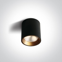 APLIQUE TECHO CIL. LED 7W 3000K IP20 DIM. ONE LIGHT.