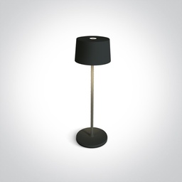 LAMPARA DE MESA LED 3,3W 3000K IP65 DIM. RECARGABLE USB ONE LIGHT.