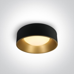 APLIQUE TECHO CIRC. LED 30W 3000K IP20 ONE LIGHT.