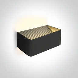 APLIQUE PARED REC. LED 6W 3000K IP20 ONE LIGHT.