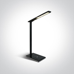 LAMPARA DE MESA LED 230V 5W IP20 NEGRO RECTANGULAR DIM ONE.