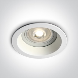 [210105R2W] DOWNLIGHT CIRC. 1xGU10 MAX.10W IP65 ONE LIGHT.
