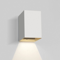 [267398WW] APLIQUE PARED REC. LED 3W 3000K IP54 ONE LIGHT.