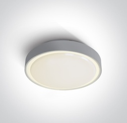 [267280ANEGW] APLIQUE TECHO CIRC. LED 15W 3000K IP65 C/EMERGENCIA ONE LIGHT.