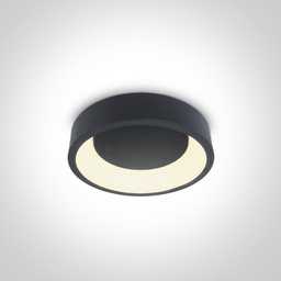 [262130NANW] APLIQUE TECHO LED  20W  3000K  30CM ANTRACITA.ONE.