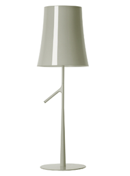 [69FN221001225] BIRDIE PICCOLA DE MESA GRIS ON/OFF FOSCARINI.