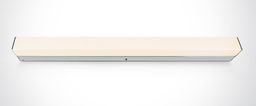 [238114MEW] APLIQUE PARED REC. LED 15W 2700K IP44 ONE LIGHT.