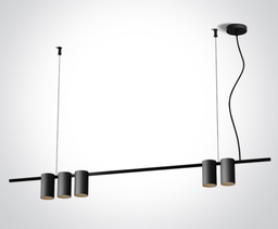 [263146AB] COLGANTE C/SPOTS 5xGU10 MAX.7W IP20 ONE LIGHT.