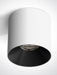 [212125RWW] APLIQUE TECHO CIL. LED 25W 3000K IP20 ONE LIGHT.