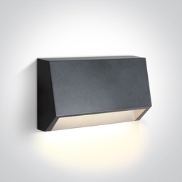 APLIQUE PARED REC. LED 1,5W CCT VARIABLE IP65 ONE LIGHT.